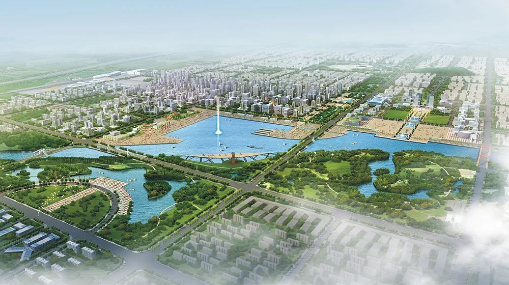 丨东湖公园效果图日常饭后闲暇之余,与家人散心赏景,让孩子与自然万物